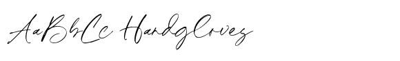 Merlinda Signature font sample