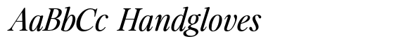 Hangoe Text Italic image