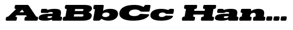 Dean Soft Slab Wide Black Italic image