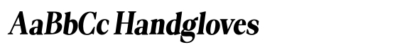 Gerdika Contrast Semi Condensed Italic image