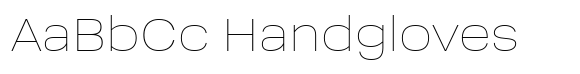 Soliden Thin Expanded font sample