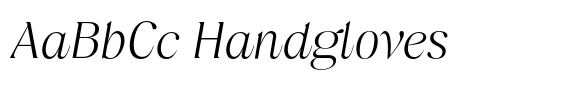 Fregio Light Italic font sample