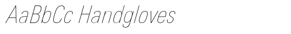 Univers Next Pro 121 Condensed Ultra Light Italic image