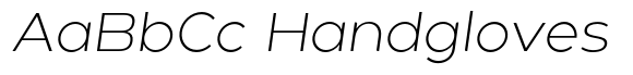 Holgada Light Italic image