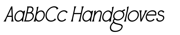 Amane Italic font sample