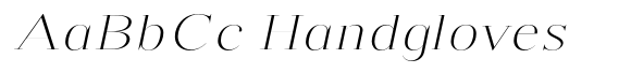 Brastine Extra Light Expanded Italic image