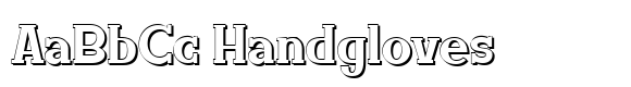 Amuttix Shadow font sample