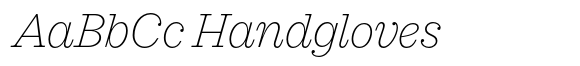 Sagona Thin Italic image