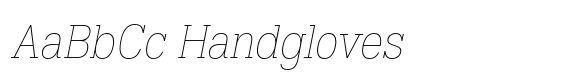 Hefring Slab Condensed Thin Italic image