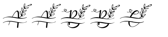 Sweet Flower Monogram image