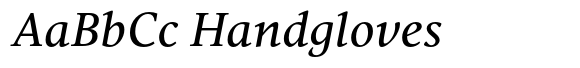 Vernacular Serif Roman Italic image