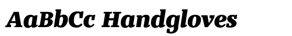 Bandera Text Heavy Italic image