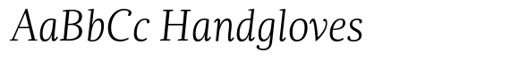 Dorica Light Italic image