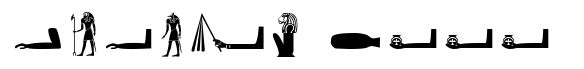 Hieroglyph B Regular image