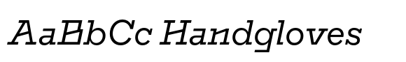 Flink Slab Voltage Regular Italic image