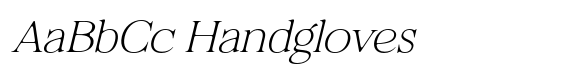 Felgiora Soft Thin ExtraExpanded Italic image