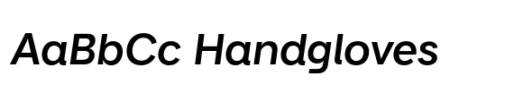 Trinket Sans Semi Bold Italic image