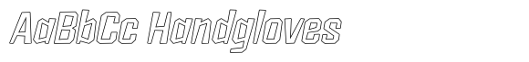 FX Wadag Medium Italic Outline image