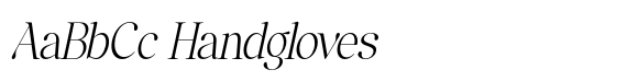 Anglica Serif Ultra Condensed Slanted image