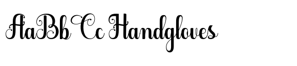 Gloritta Script image