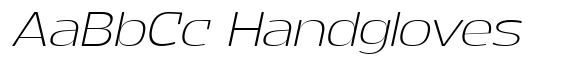 Calogen Soft Extra Light Expanded Italic image