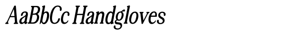 Gofaline Contrast Condensed Italic image