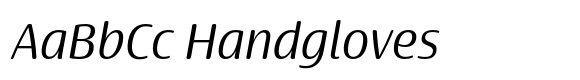 Terfens Gothic Norm Regular Italic image