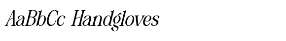 Ledira Italic font sample