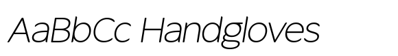 Fikao Sans Extra Light Italic image