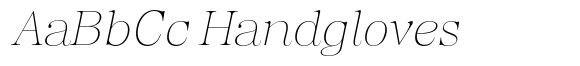 Regaris Plain Thin Italic image