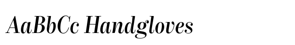 Overture Display Regular Adagio font sample