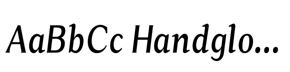 Rema Monde Semi Bold Condensed Italic image