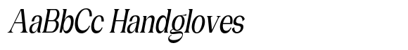 Gentano Athiroen  Serif Bold Ultra Condensed Slanted image