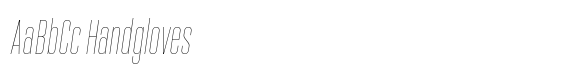 HD Corbit Compressed Thin Italic image