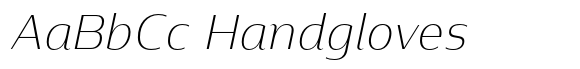 Baramee Extra Light Italic image