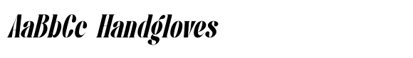 Pany Anemov Italic font sample
