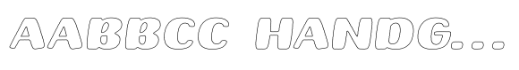 Aquarium Worn Outline Italic image