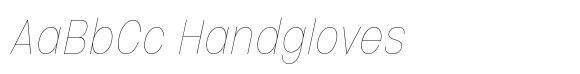HD Colton Condensed Thin Italic image