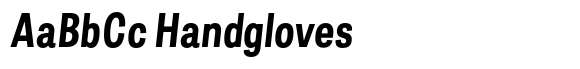 Berna Condensed Semi Bold Italic image