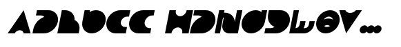 Milwaukee Funk Italic image