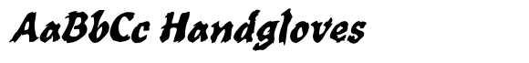 WILD1 Toxia Bold Italic font sample