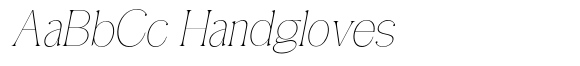 Galmiten Semi Serif Thin Slanted image