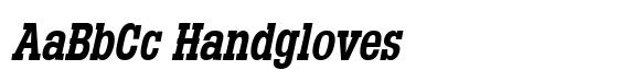 Montrex Slab Bold Condensed Italic image