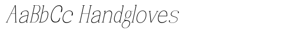 Randion Serif Family Randion Serif Thin Condensed Slanted image