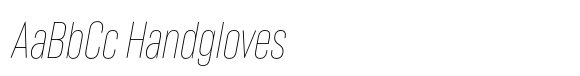 Lütschine Lutschine Thin Nar x2 Italic image