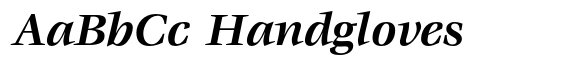 ITC Veljovic Std Bold Italic image