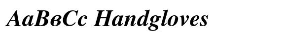 Retrograd Std Bold Italic image