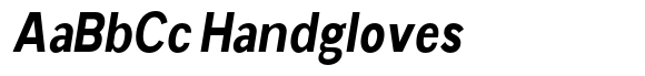Redabin BoldCondensedSlant image