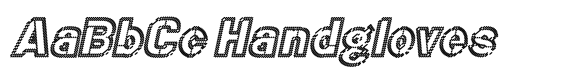 Astenic Stencil Outline2x Stroke Italic image