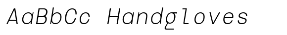 GC Monoglitch Extra Lightita Italic image